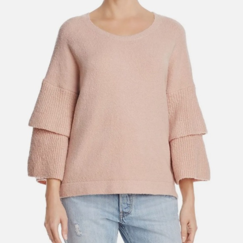 NWT Umgee size large blush pink women's shirt